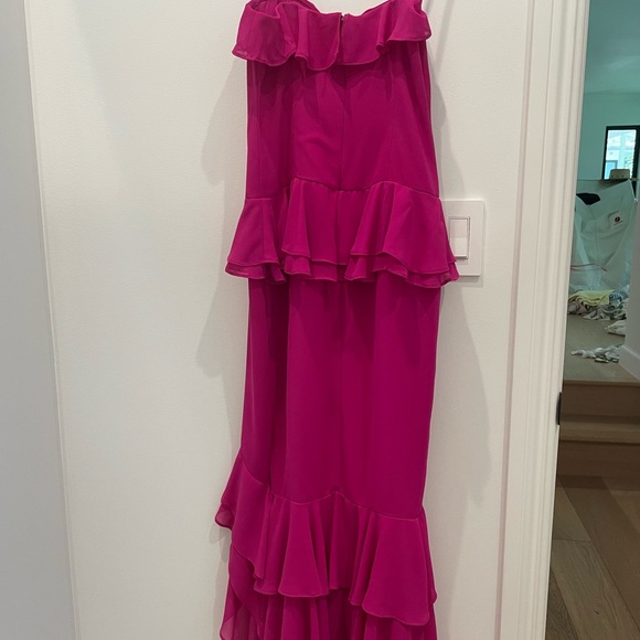 Lovers and Friends Melissa Gown Magenta XS - Picture 5 of 6